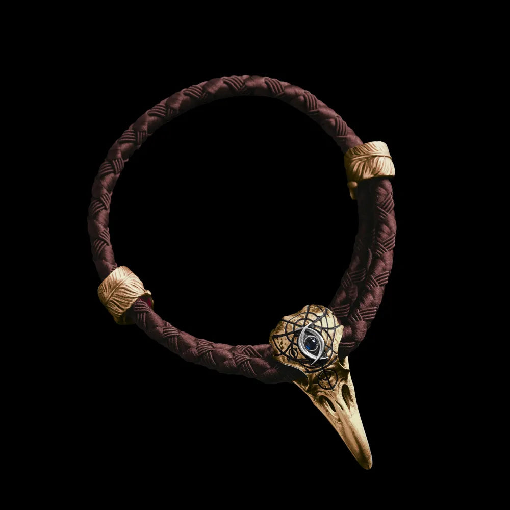 Three-Eyed Raven Rope Bracelet