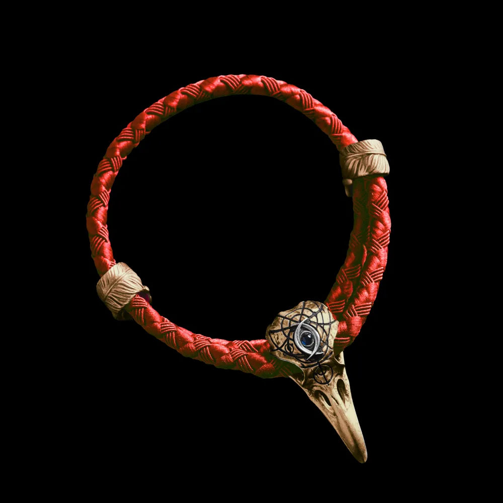 Three-Eyed Raven Rope Bracelet