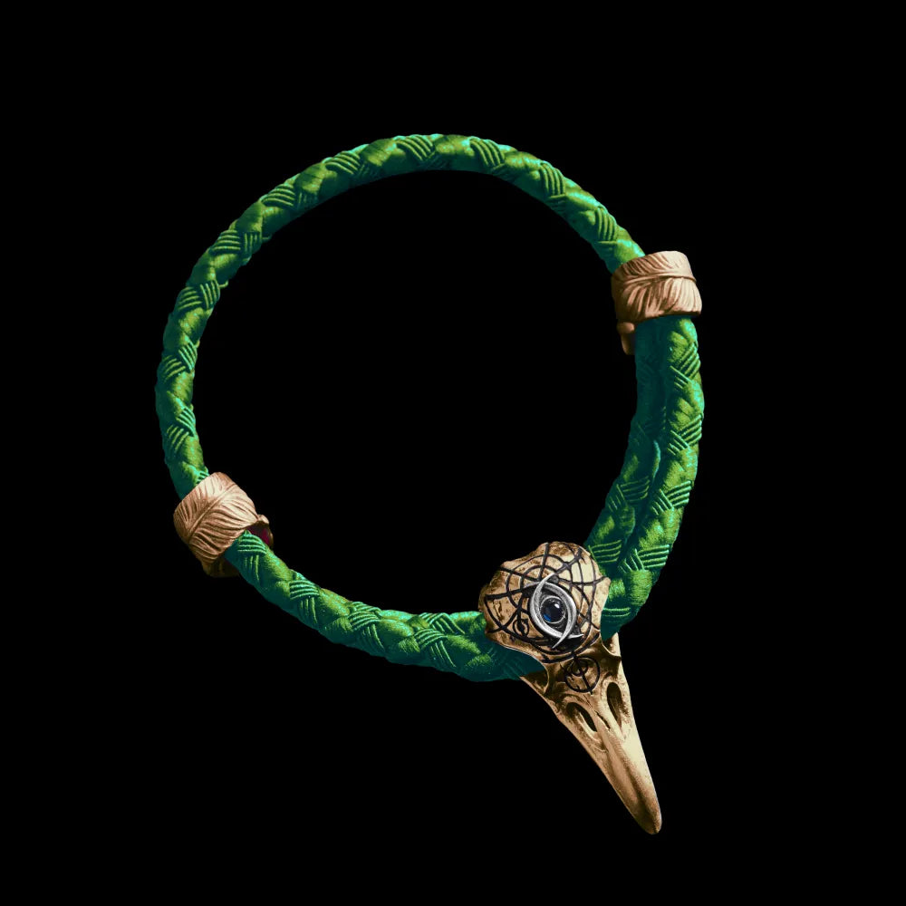 Three-Eyed Raven Rope Bracelet