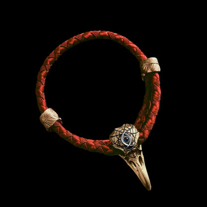Three-Eyed Raven Rope Bracelet