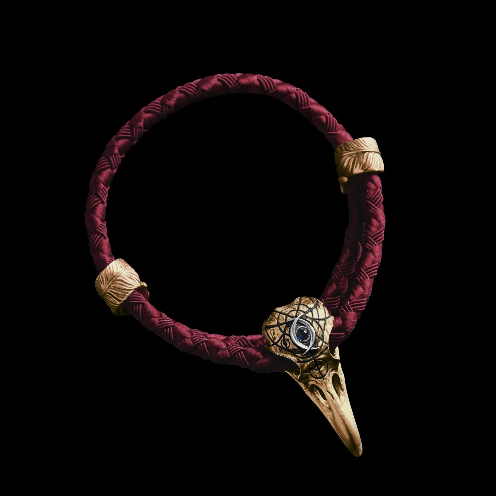 Three-Eyed Raven Rope Bracelet