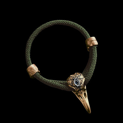 Three-Eyed Raven Rope Bracelet