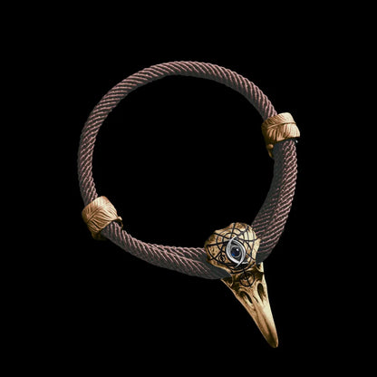 Three-Eyed Raven Rope Bracelet