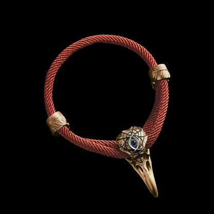 Three-Eyed Raven Rope Bracelet