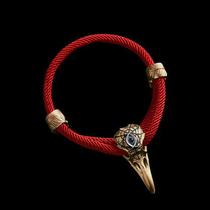 Three-Eyed Raven Rope Bracelet