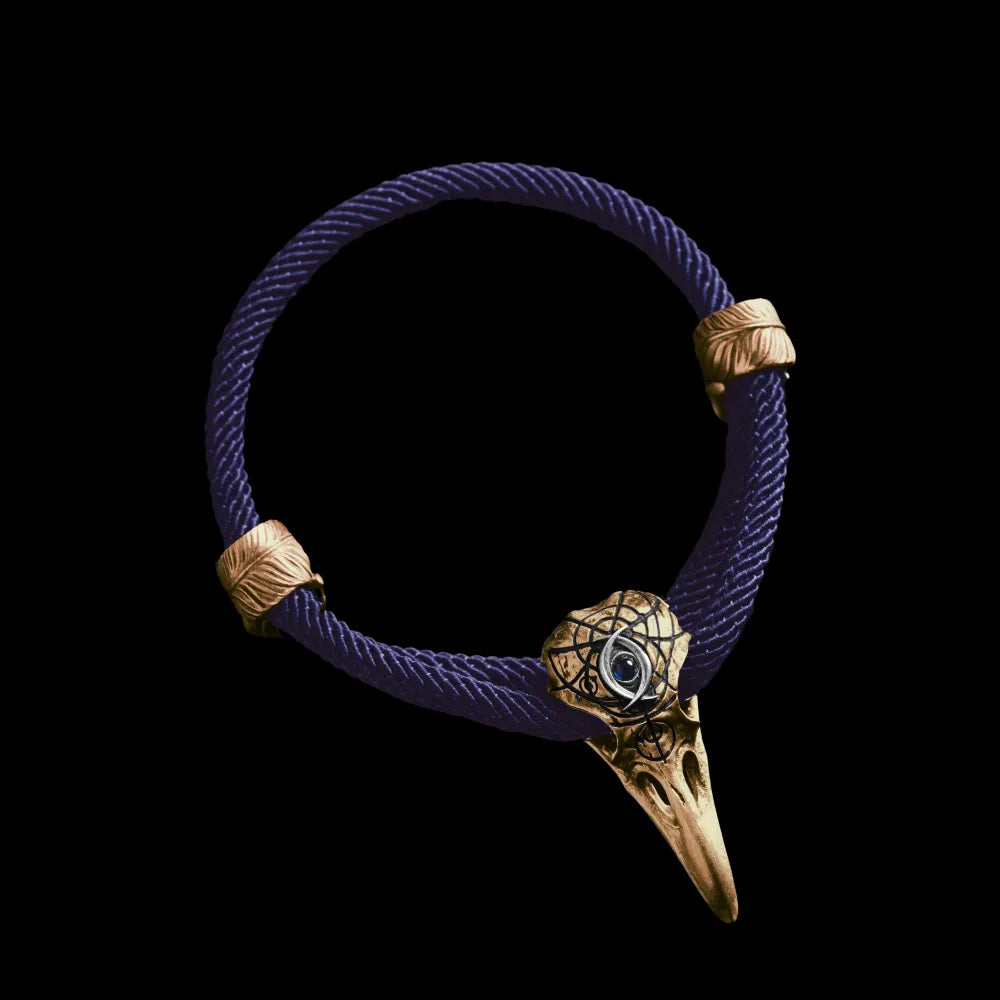 Three-Eyed Raven Rope Bracelet