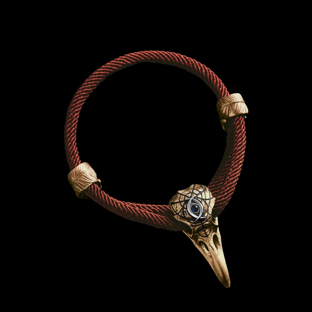 Three-Eyed Raven Rope Bracelet