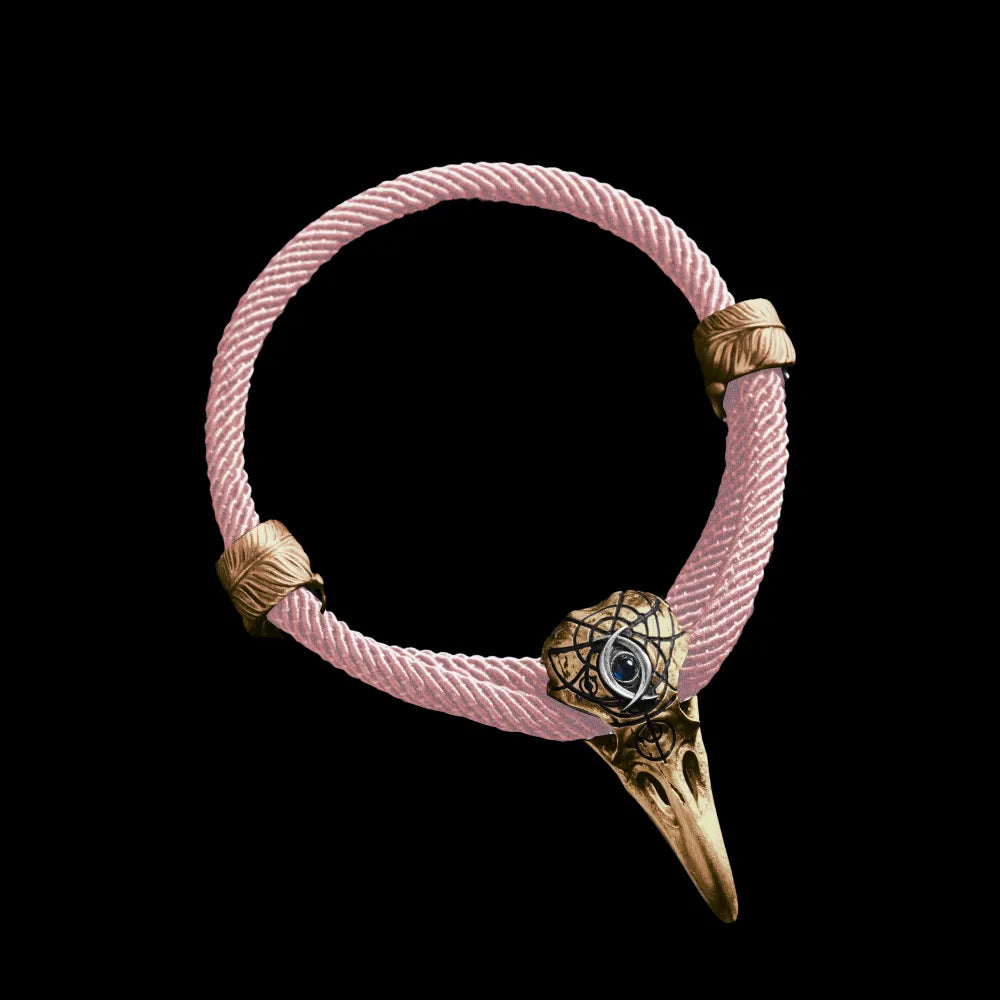 Three-Eyed Raven Rope Bracelet