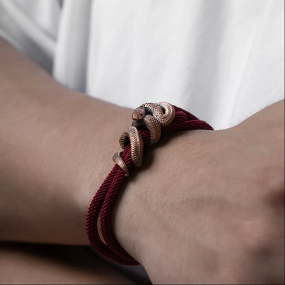 Black Mamba Rope Bracelet