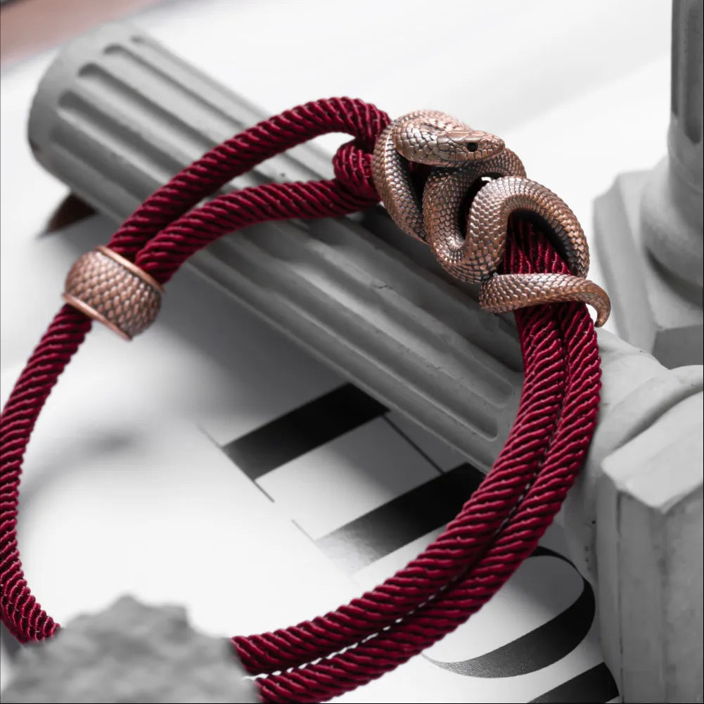 Black Mamba Rope Bracelet