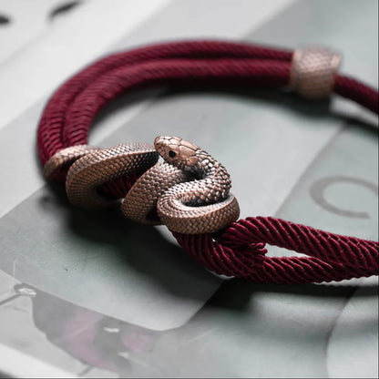 Black Mamba Rope Bracelet