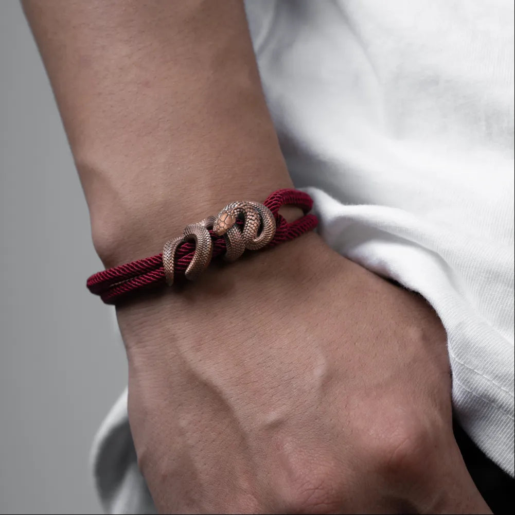 Black Mamba Rope Bracelet