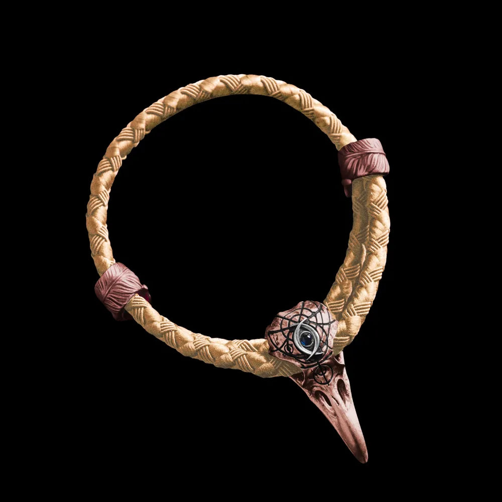 Three-Eyed Raven Rope Bracelet