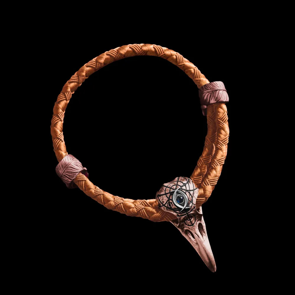 Three-Eyed Raven Rope Bracelet