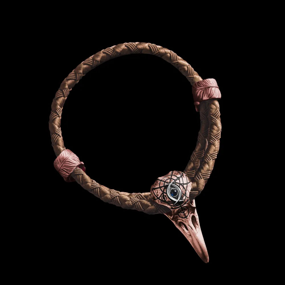 Three-Eyed Raven Rope Bracelet