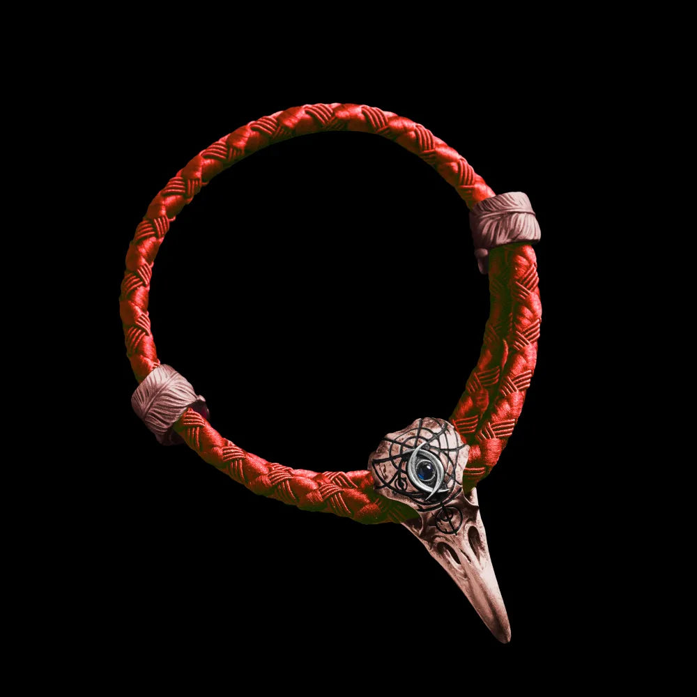 Three-Eyed Raven Rope Bracelet