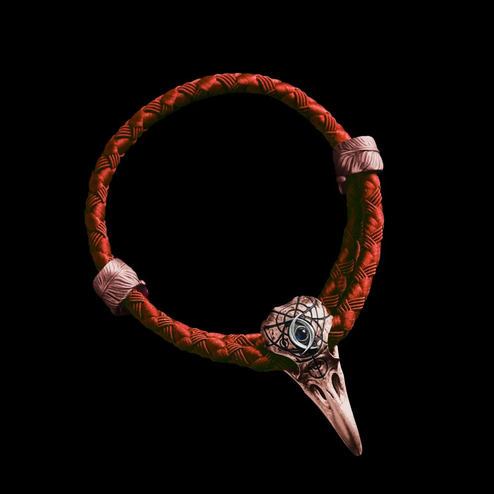 Three-Eyed Raven Rope Bracelet