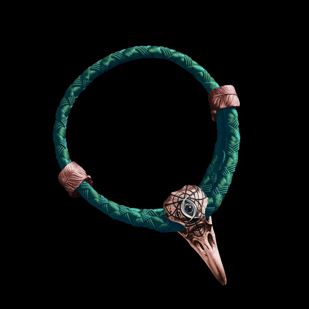 Three-Eyed Raven Rope Bracelet