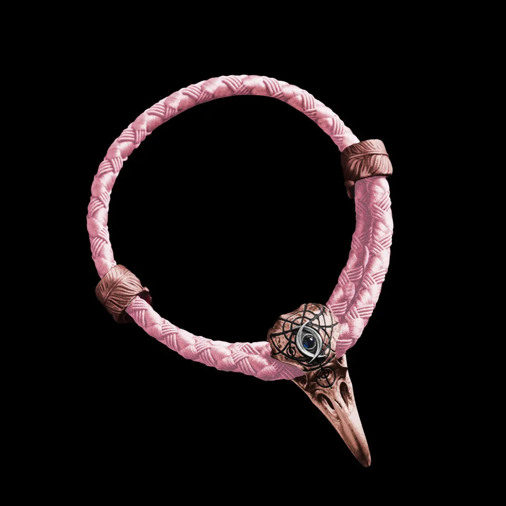 Three-Eyed Raven Rope Bracelet