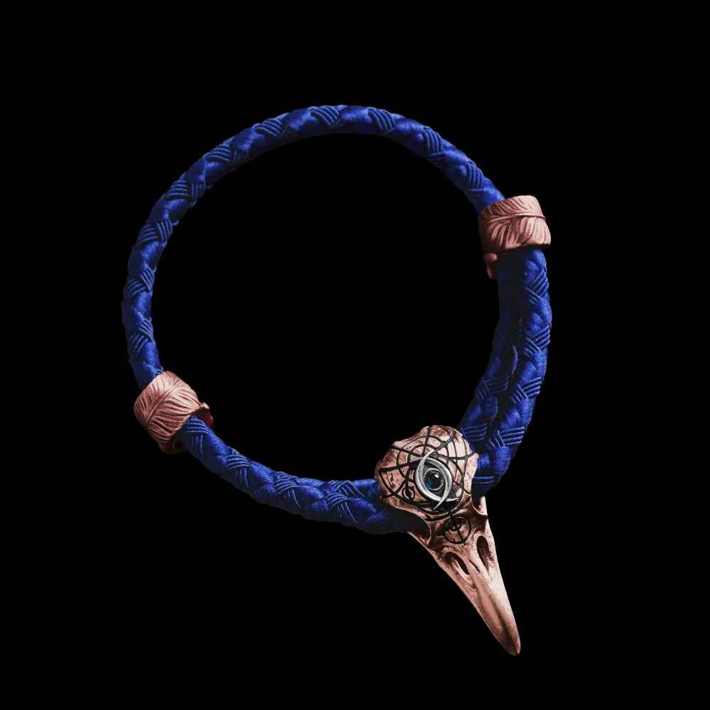 Three-Eyed Raven Rope Bracelet