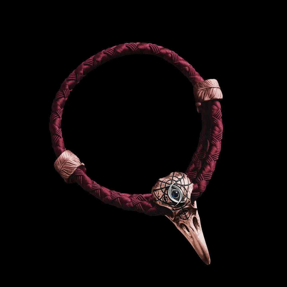Three-Eyed Raven Rope Bracelet