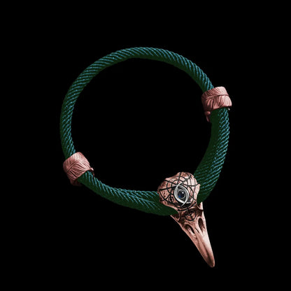 Three-Eyed Raven Rope Bracelet