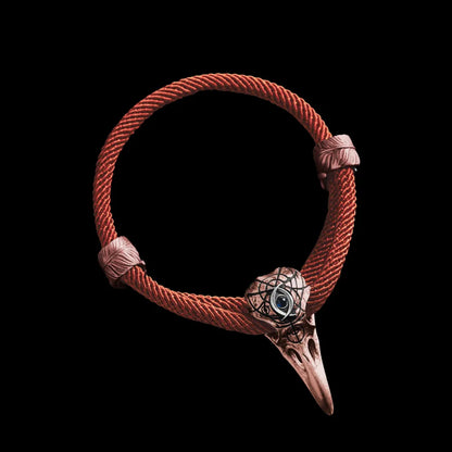 Three-Eyed Raven Rope Bracelet