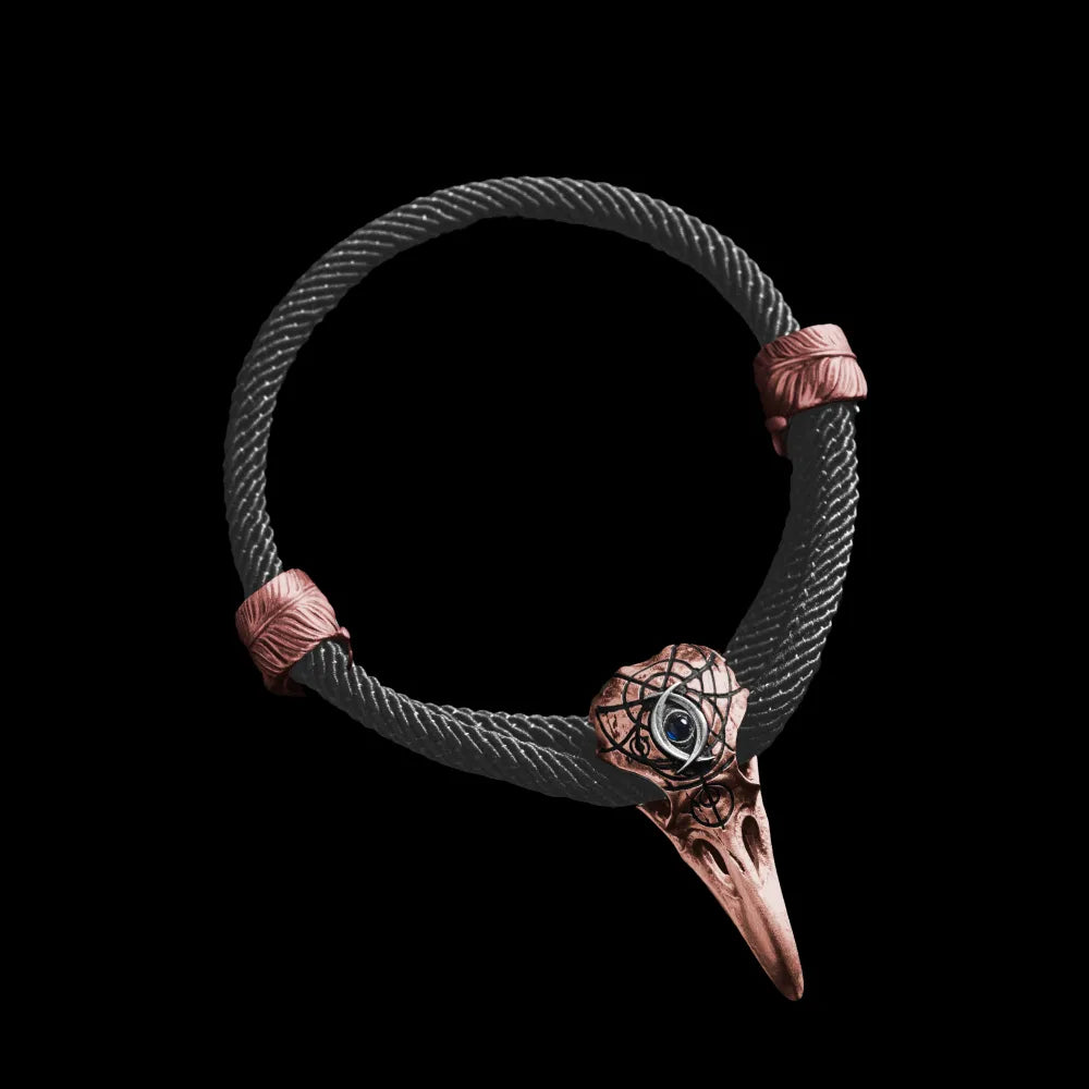 Three-Eyed Raven Rope Bracelet