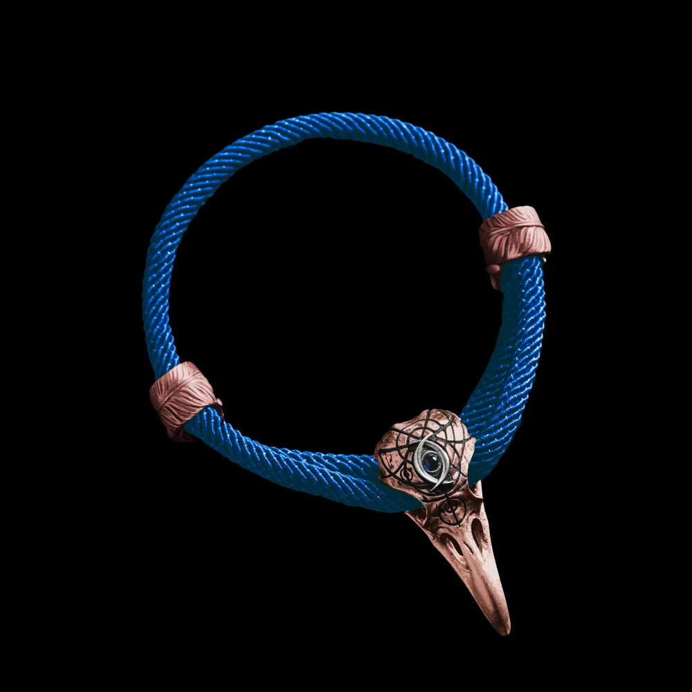 Three-Eyed Raven Rope Bracelet