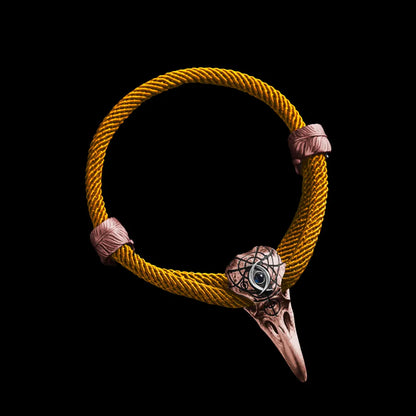 Three-Eyed Raven Rope Bracelet
