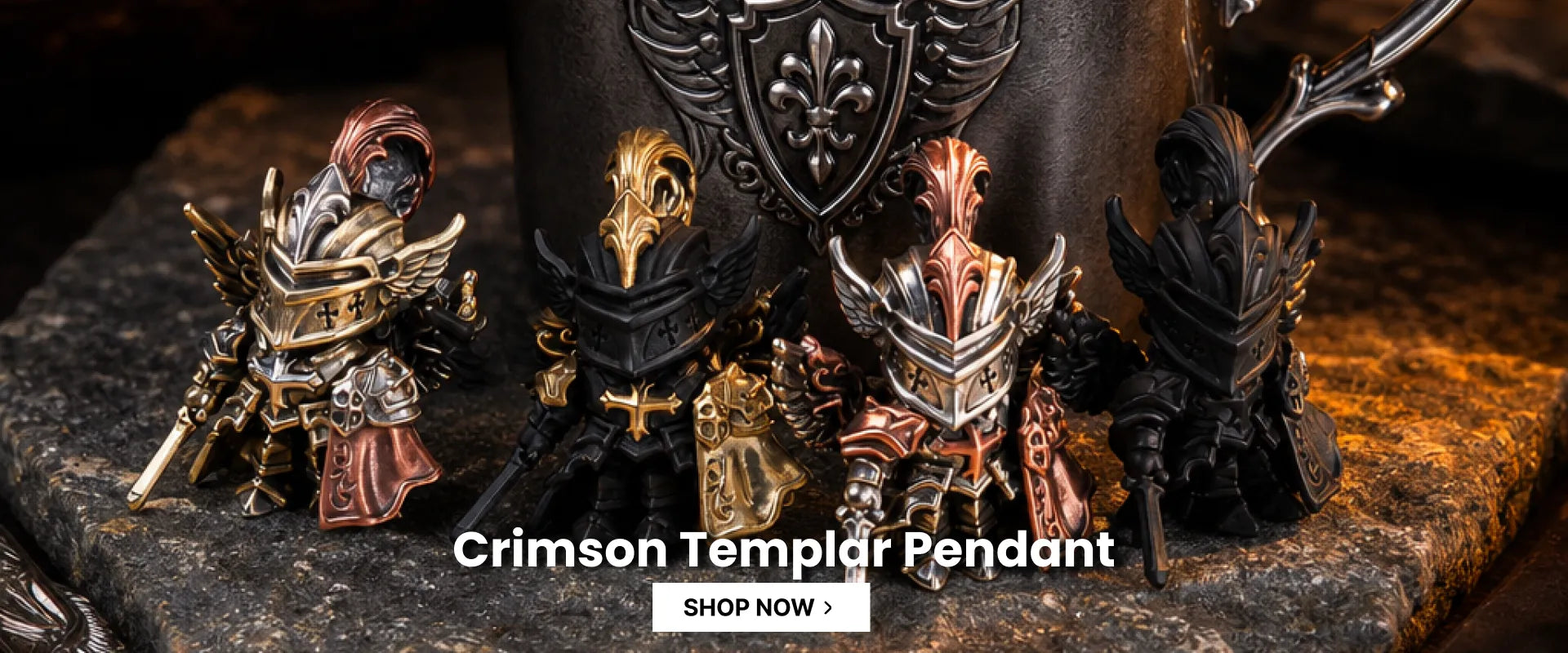 Crimson Templar Pendant