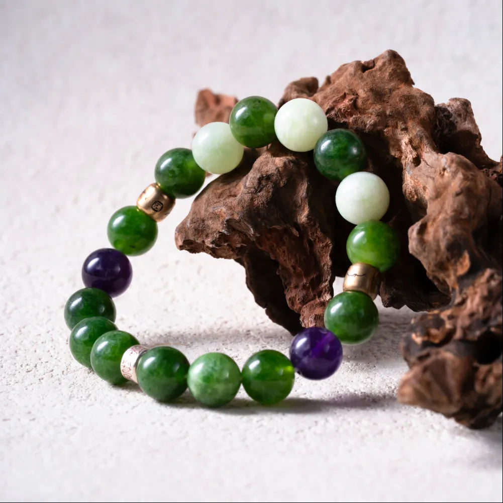 Customized Earthbound Mokume Gane Harmony Bracelet details 02