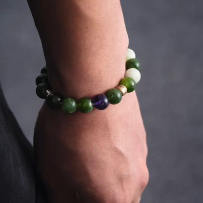 Customized Earthbound Mokume Gane Harmony Bracelet details 03