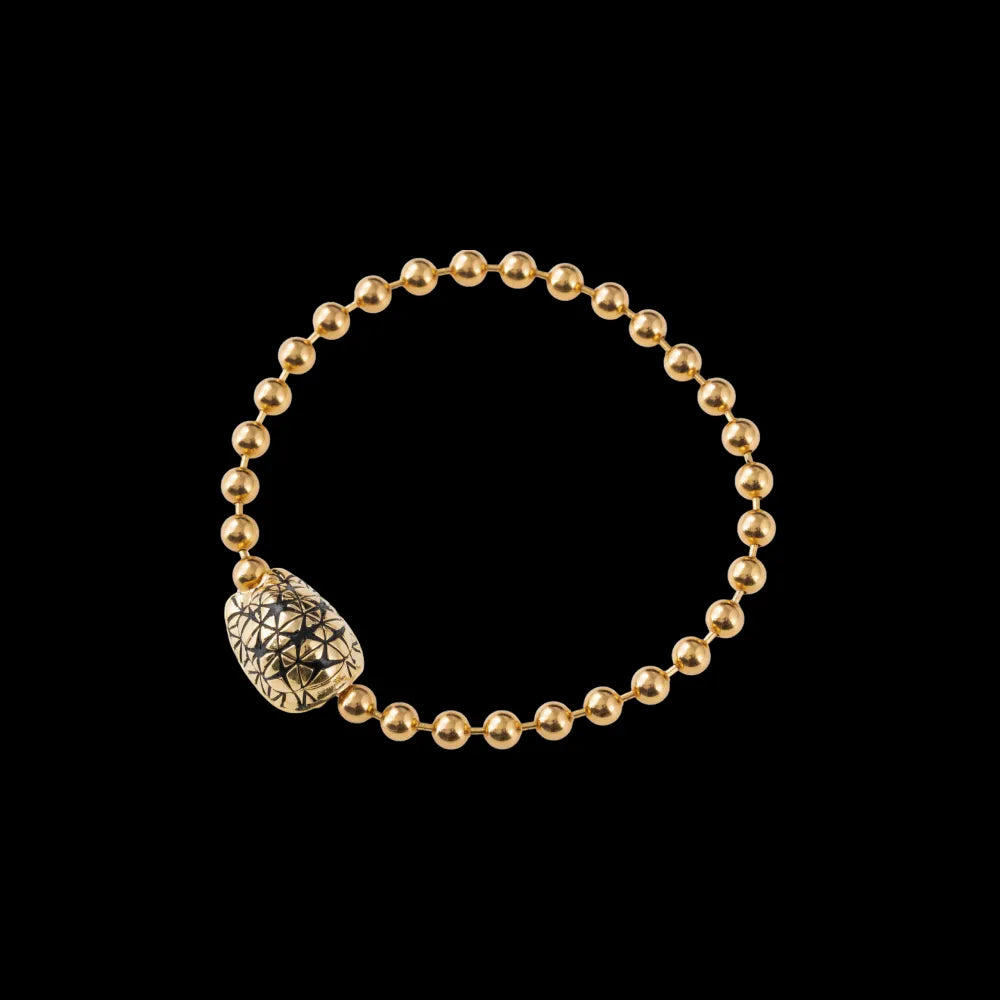 Gold Vermeil Star Tortoise Clasp Bracelet COPPERTIST WU Gold Vermeil Star Tortoise Clasp Bracelet COPPERTIST WU