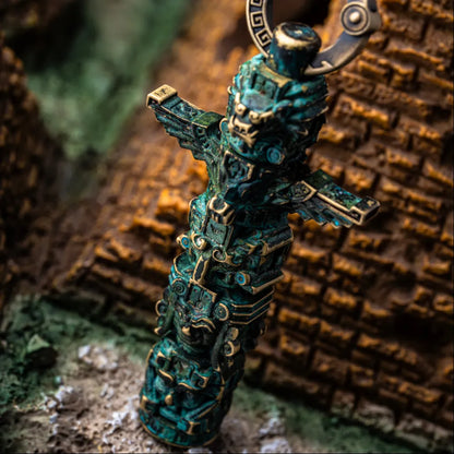 Mayan Totem Pendant