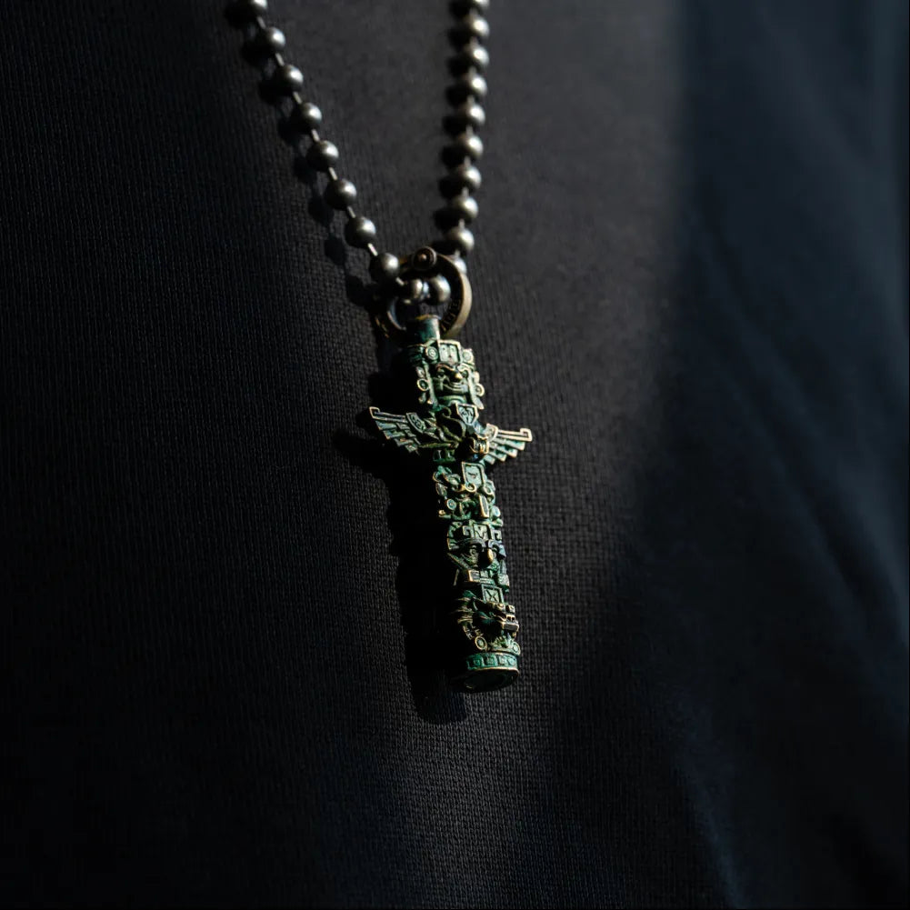 Mayan Totem Pendant