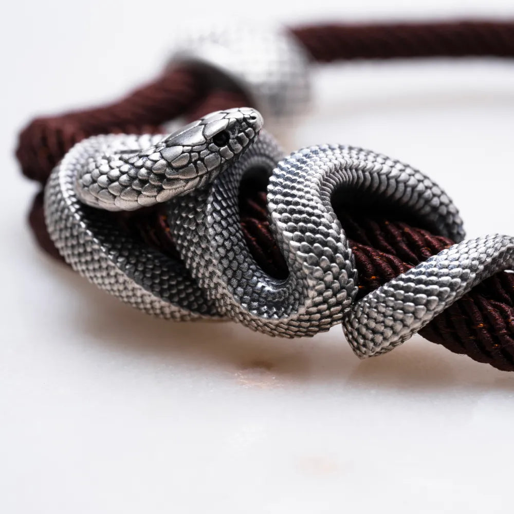 Black Mamba Rope Bracelet