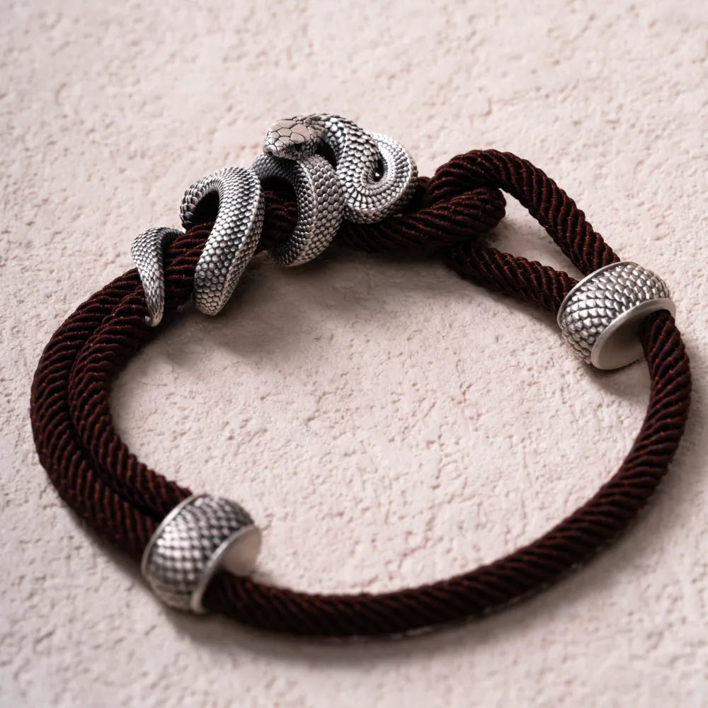 Black Mamba Rope Bracelet