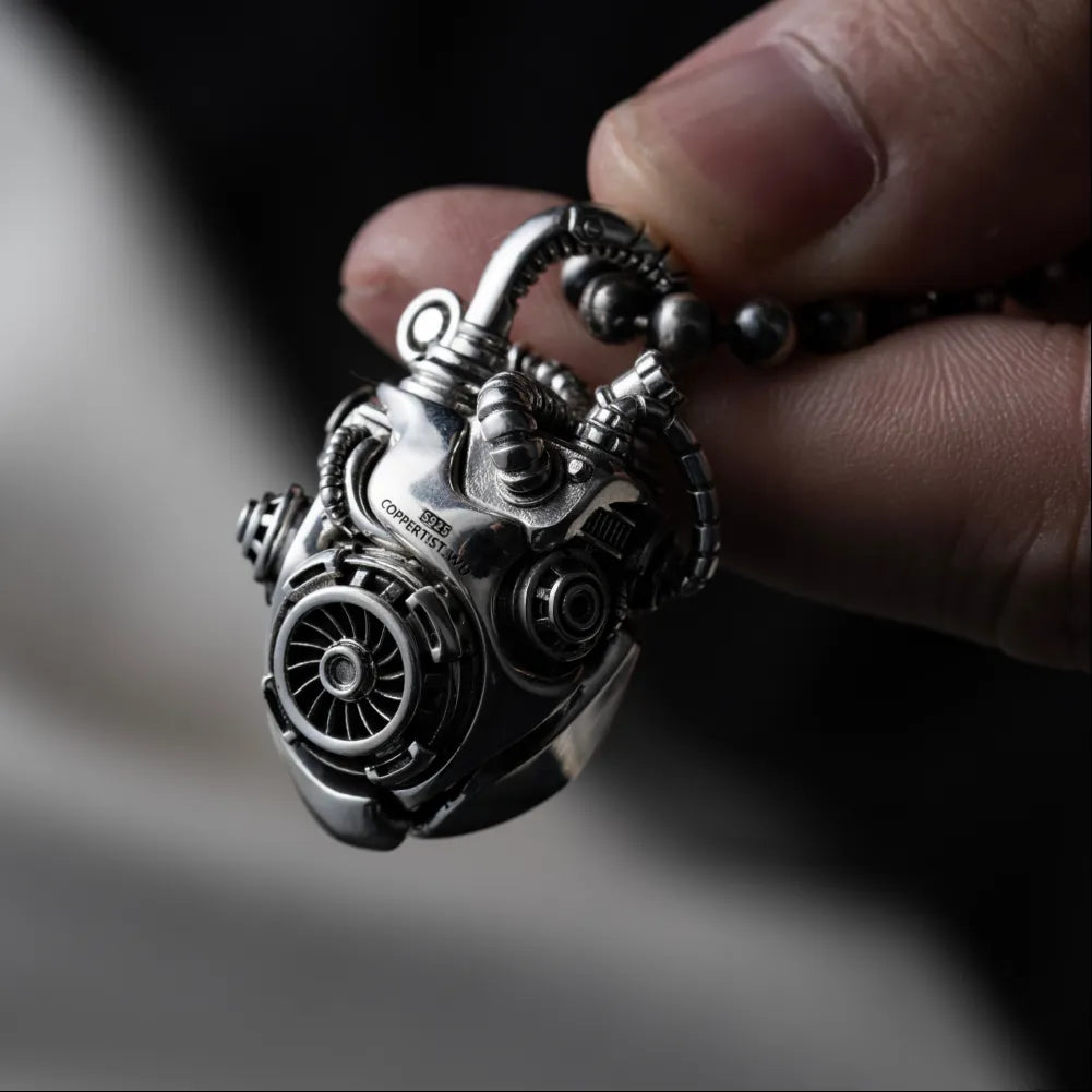 Mechanical Heart Pendant