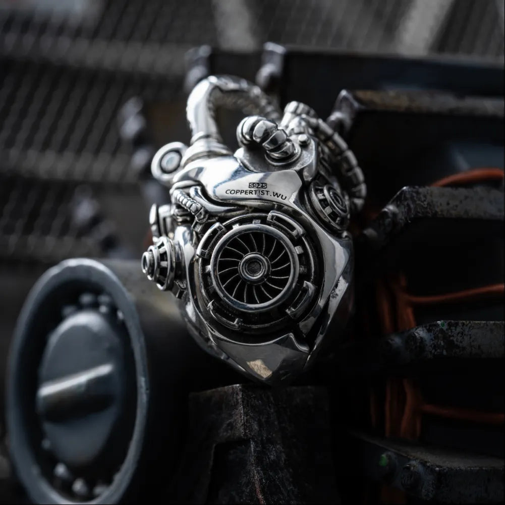 Mechanical Heart Pendant