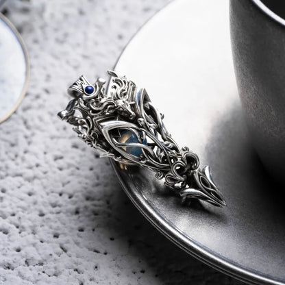 Customized OX.Silver Pendulum Pendant details 07