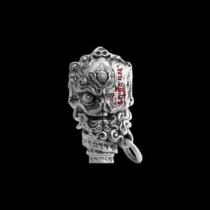 Customized Ox.Silver Citipati Three Way Bead Details