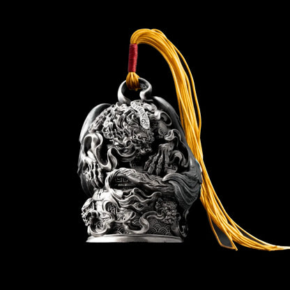 Customized Ox.Silver With Silver PiXiu Bell Option 02