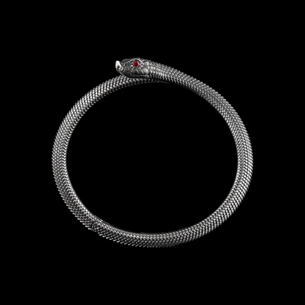 Amazing Hognose Snake Bracelet Silver Braclet COPPERTIST.WU