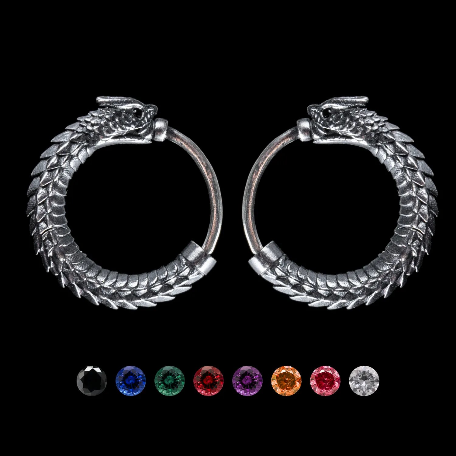 Ouroboros Earrings