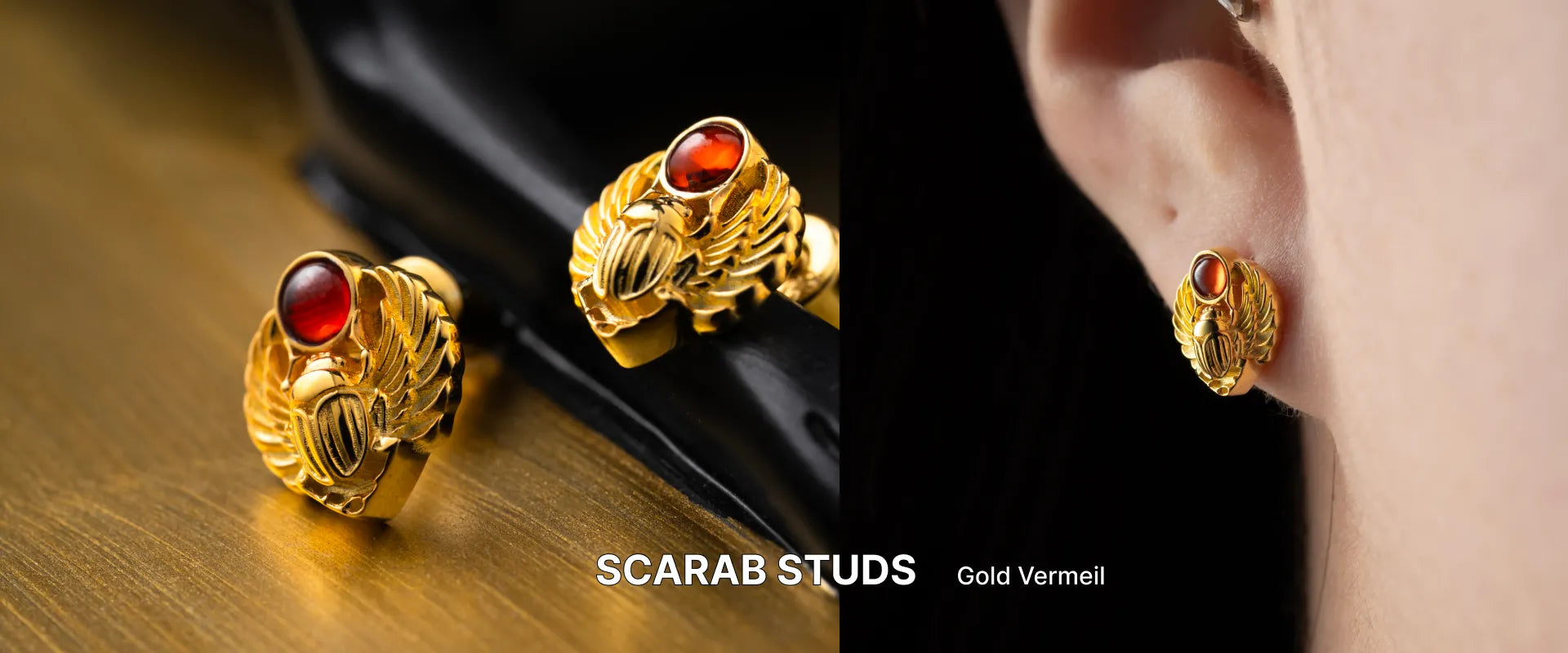 Scarab Studs