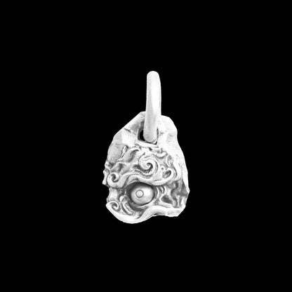 Customized Silver Citipati Charm Details