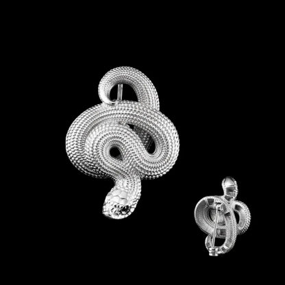 Hognose Snake Brooch