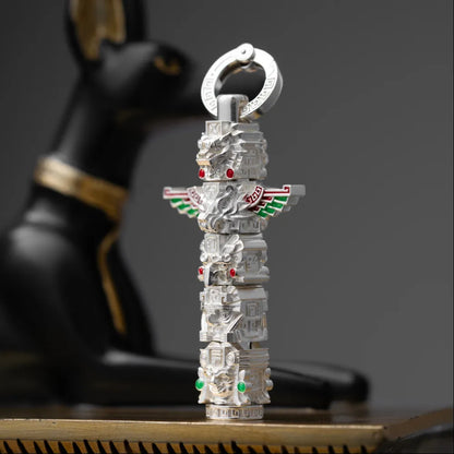 Mayan Totem Pendant