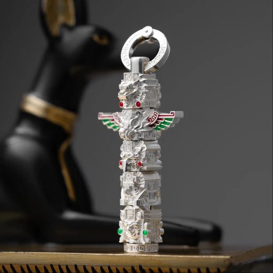 Mayan Totem Pendant